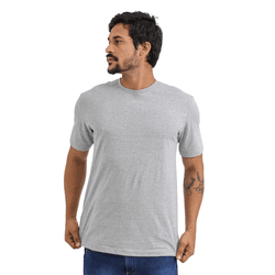 Camiseta Masculina Cinza Básica 100% algodão - 110... - Empório Jabuticaba