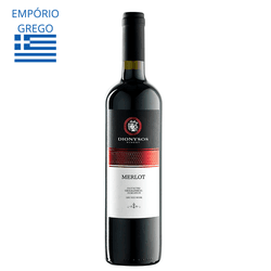 Dionysos Merlot Tinto Seco 750ML - Empório Grego
