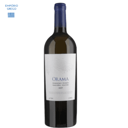 Orama vinho branco fino de mesa seco 2018 750ml - Empório Grego