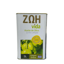 Azeite De Oliva 3l Extra Virgem Grego Zoh Vida Lat... - Empório Grego