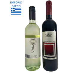 Kit Vinho em Dobro - Kosmima e Kokkino beaoyao - Empório Grego