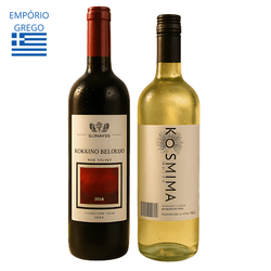 Kit Vinho em Dobro - Kosmima e Kokkino beaoyao - Empório Grego