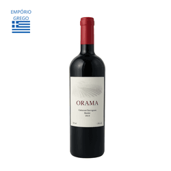 Orama vinho tinto fino de mesa seco 2014 750 ml - Empório Grego