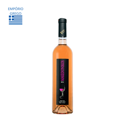 Makedonikos 2024 vinho fino rosé meio seco 750 ml - Empório Grego