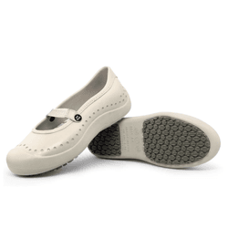 Sapatilha Bege Soft Works BB51 Sapato de Segurança EPI Antiderrapante - Empório Materno