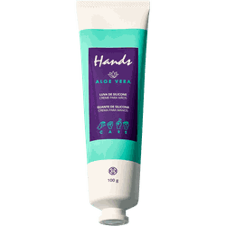 Luva De Silicone Aloe Vera Creme Para As Mãos Hand... - Edinaldo Hinode