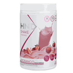 Shake H-control sabor morango HND 450g - 017113 - Edinaldo Hinode