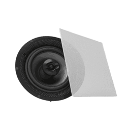 Arandela Coaxial S4 Quadrada 60w 6,5 Som Ambiente ... - Escutsom