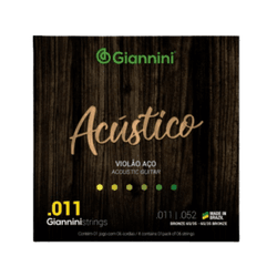 ENCORDOAMENTO PARA VIOLAO BRONZE 65/35 0.011 GESPW... - Escutsom