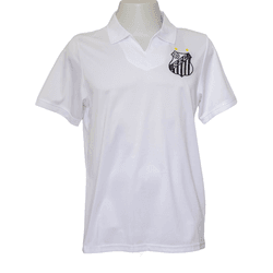 Camiseta Retrô Santos Pelé - Esportistão