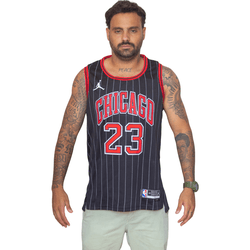 Regata Chicago Bulls Jordan Preta Retro - Esportistão