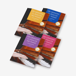 COMBO 4 LIVROS: Os Grandes Clássicos no Piano Vol.... - Essenfelder Educacional