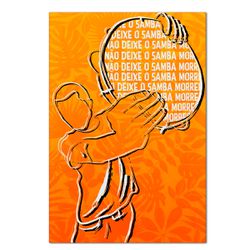 Painel Retangular Passa Varão 1,50x2,20 Tema Roda de Samba - 7527 - ESTAMPARIA NET 