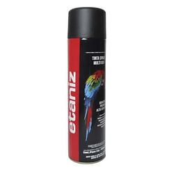 Tinta Spray Etaniz Preto Fosco 400 ml - Lojas Eterfran | Materiais de Construção e Acabamento