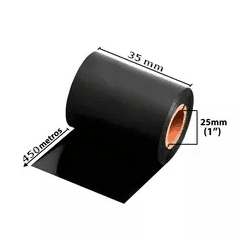 Ribbon Resina 035X450 Preto - 281 - EXPRESSBARCODE