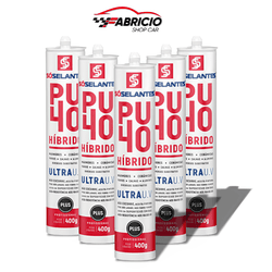 Kit 5 Cola Selante Silicone P Construções Vedações... - Fabricio Shop Car | Loja Oficial