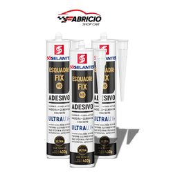 Kit 3 Cola Selante Silicone Esquadri Fix Ultra P P... - Fabricio Shop Car | Loja Oficial