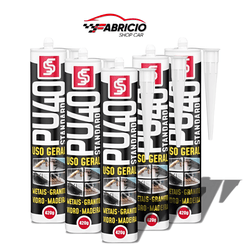 Kit 5 Selante Silicone Cola Uso Geral Pu40 Profiss... - Fabricio Shop Car | Loja Oficial