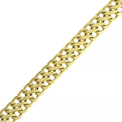 Pulseira De Ouro 18k Lacraia De 5mm Com 19cm - 101... - FÁBRICA DO OURO - ATACADO