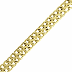 Pulseira De Ouro 18k Lacraia De 5mm Com 19cm - 101... - Fábrica do Ouro ®️