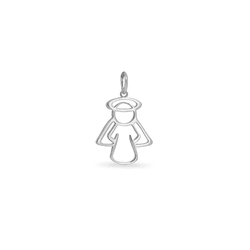 Pingente De Prata 925 Anjinho - 204028 - Fábrica do Ouro ®️