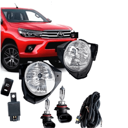 Kit Farol De Milha Auxiliar Toyota Hilux 2009 a 20... - Fastcarplace