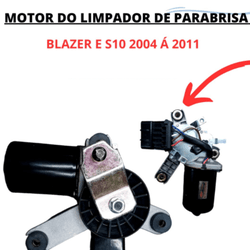 Motor Do Limpador De Parabrisa Blazer S10 - 183 - Fastcarplace