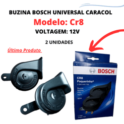 Buzina Paquerinha Bosch 12v Cr8 Universal - 185 - Fastcarplace