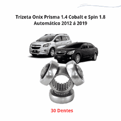 Trizeta Onix / Prisma 1.4 8v automático 2012 á 201... - Fastcarplace