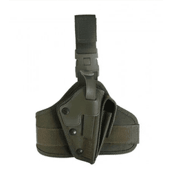 Coldre Tático de Perna Verde - SH002608VO - Feroz Militar