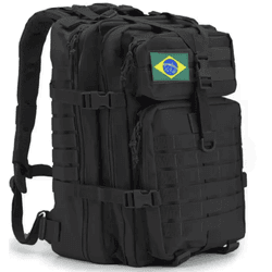Mochila Tática Militar Preto -Multifuncional Imper... - Feroz Militar