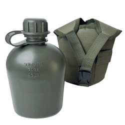 Kit Cantil e Porta cantil Militar - Verde - Kitca... - Feroz Militar