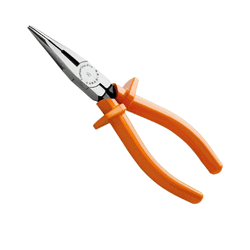 Alicate de bico Longo Meia Cana 6'' ISOLADO 1000V ... - FERTEK FERRAMENTAS