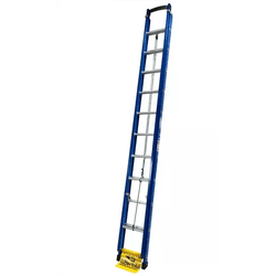 Escada Extensiva Fibra Azul Premium Fechada 3,50m ... - FERTEK FERRAMENTAS