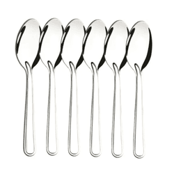 Jogo de Colher de Mesa Aco Inox 19cm Bar Restauran... - FERTEK FERRAMENTAS