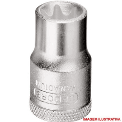 Soquete Torx GTX TX19-E16 ENC 1/2 GEDORE 015631 - ... - FERTEK FERRAMENTAS