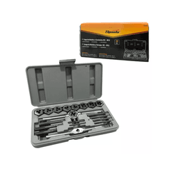 Jogo de Cossinete e Macho Manuais M3-M12 20PCS MTX... - FERTEK FERRAMENTAS