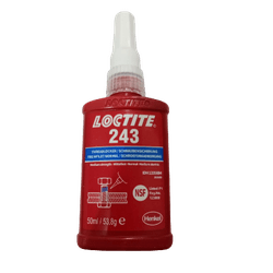 Adesivo Loctite 243 Torque Médio 50g (Azul) Com Bi... - FERTEK FERRAMENTAS