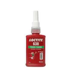 Adesivo Loctite 638 Alta Resistência 50g (verde) C... - FERTEK FERRAMENTAS