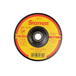 Disco Desbaste 7-180mm Aco Starret - 2593 - FERTEK FERRAMENTAS