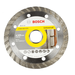 Disco Diamantado 4-105mm Turbo Marmore/Granito/Azu... - FERTEK FERRAMENTAS