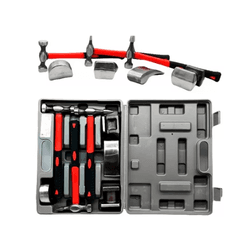 Jogo Chapeador Reparo Automotivo 7 Pcs 3 Martelos ... - FERTEK FERRAMENTAS