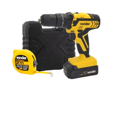 Parafusadeira Bateria 12V Com Impacto Vonder 60010... - FERTEK FERRAMENTAS