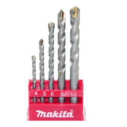 Kit de Broca para Concreto 5 PCS Makita D-03894 - ... - FERTEK FERRAMENTAS