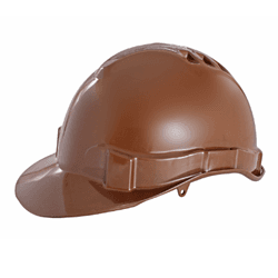 Capacete Risco Elet/Impac Genesis Marron Libus CA3... - FERTEK FERRAMENTAS