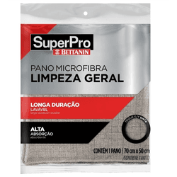 Pano Microfibra uso Geral 70x50 Superpro SP9328 - ... - FERTEK FERRAMENTAS