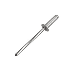 Rebite Aluminio Florado 525 (4,8x25mm) PCT 500 - 4... - FERTEK FERRAMENTAS