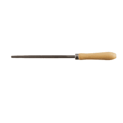 Lima TRIANGULAR Murca 6`` 150mm Cabo Madeira MTX 1... - FERTEK FERRAMENTAS