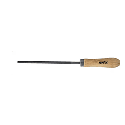 Lima REDONDA Murca 6`` 150mm Cabo Madeira MTX 1612... - FERTEK FERRAMENTAS