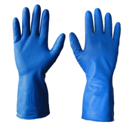 Luva Nitrilica AZUL GLOVE T-7 CA38011 Super Safety... - FERTEK FERRAMENTAS